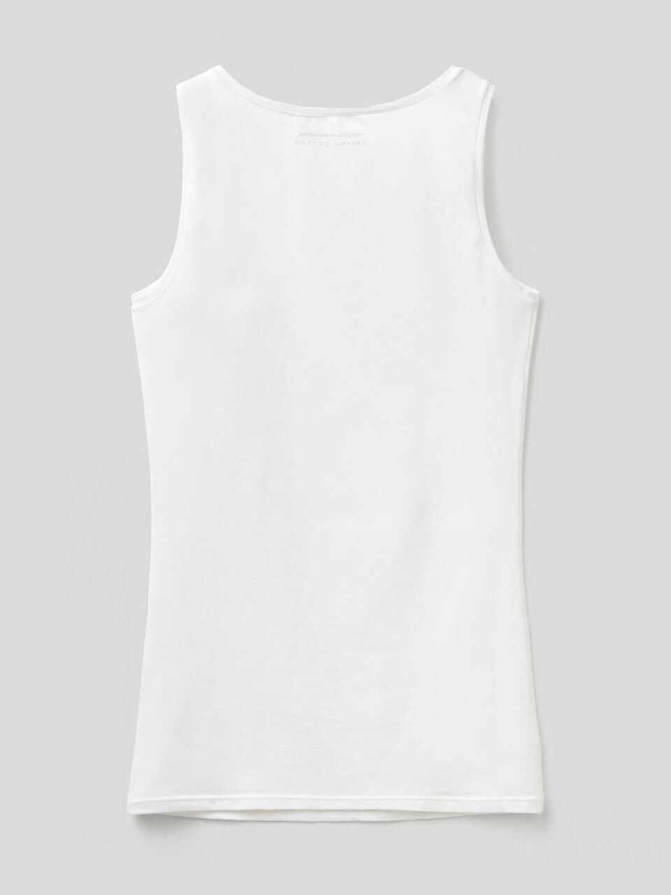Tank top in super stretch organic cotton image number 2