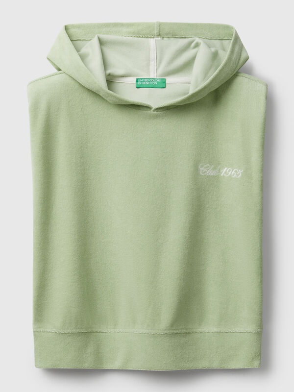 Vest with hood Women