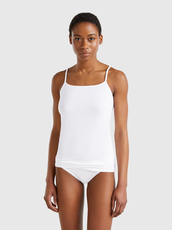 Undershirt in stretch cotton Women