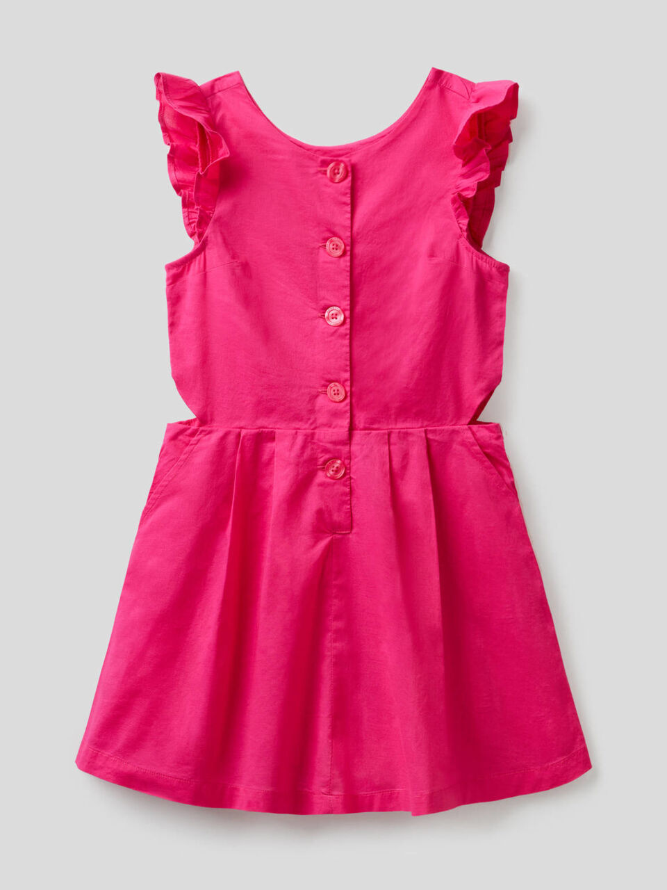 100% cotton flared dress image number null