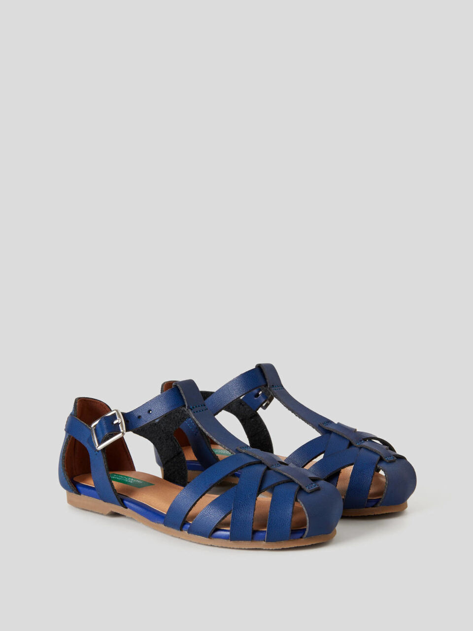 Sandals with braided upper image number 1