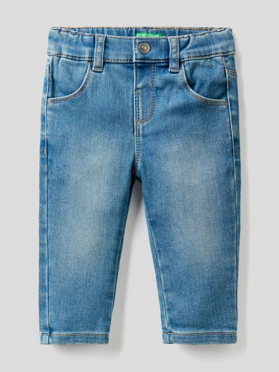 Thermal skinny fit jeans image number 1