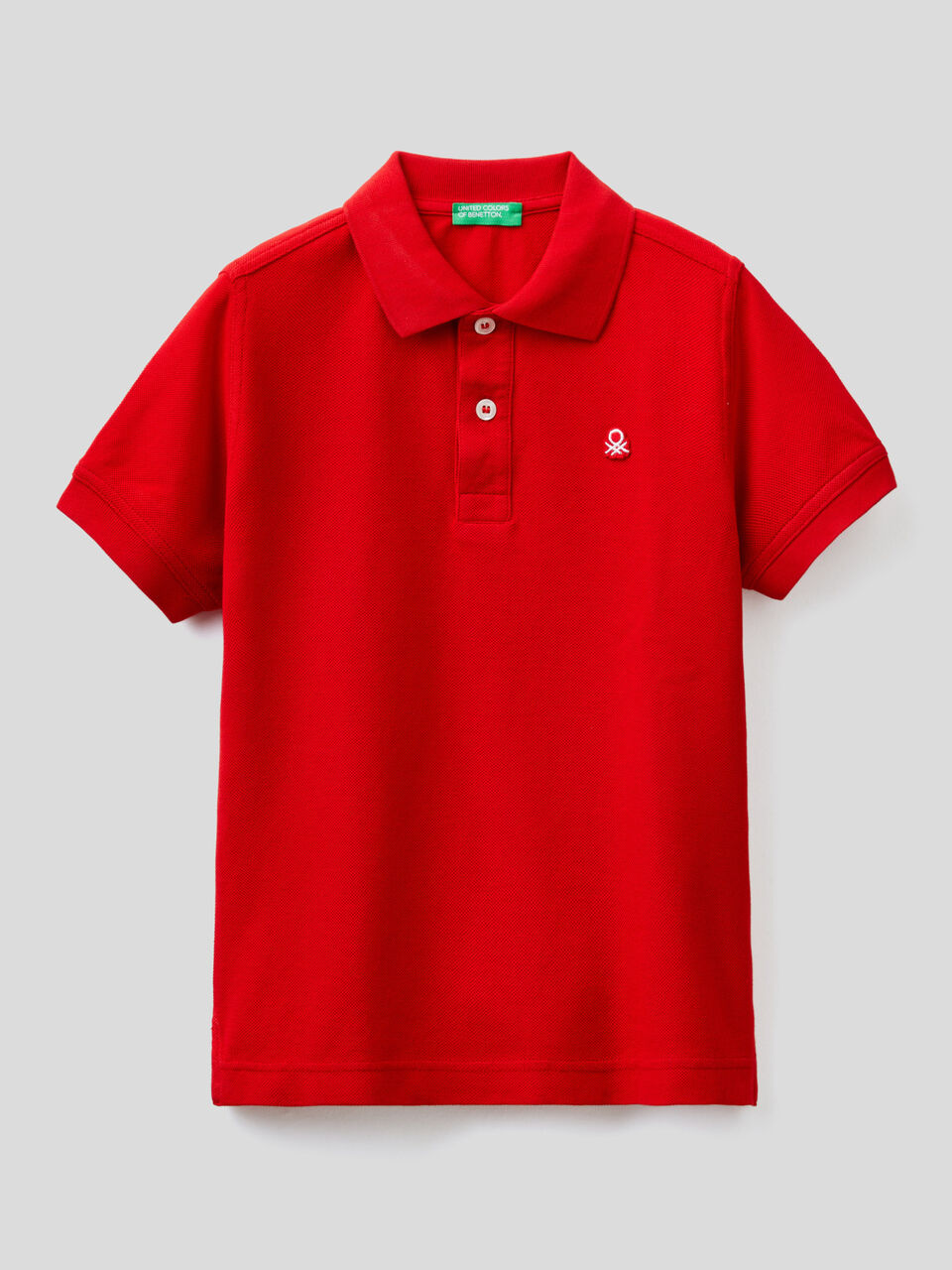 Polo in organic cotton image number 1