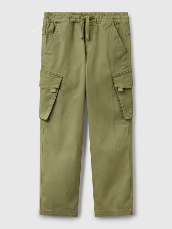 Slim fit cargo trousers Junior Boy