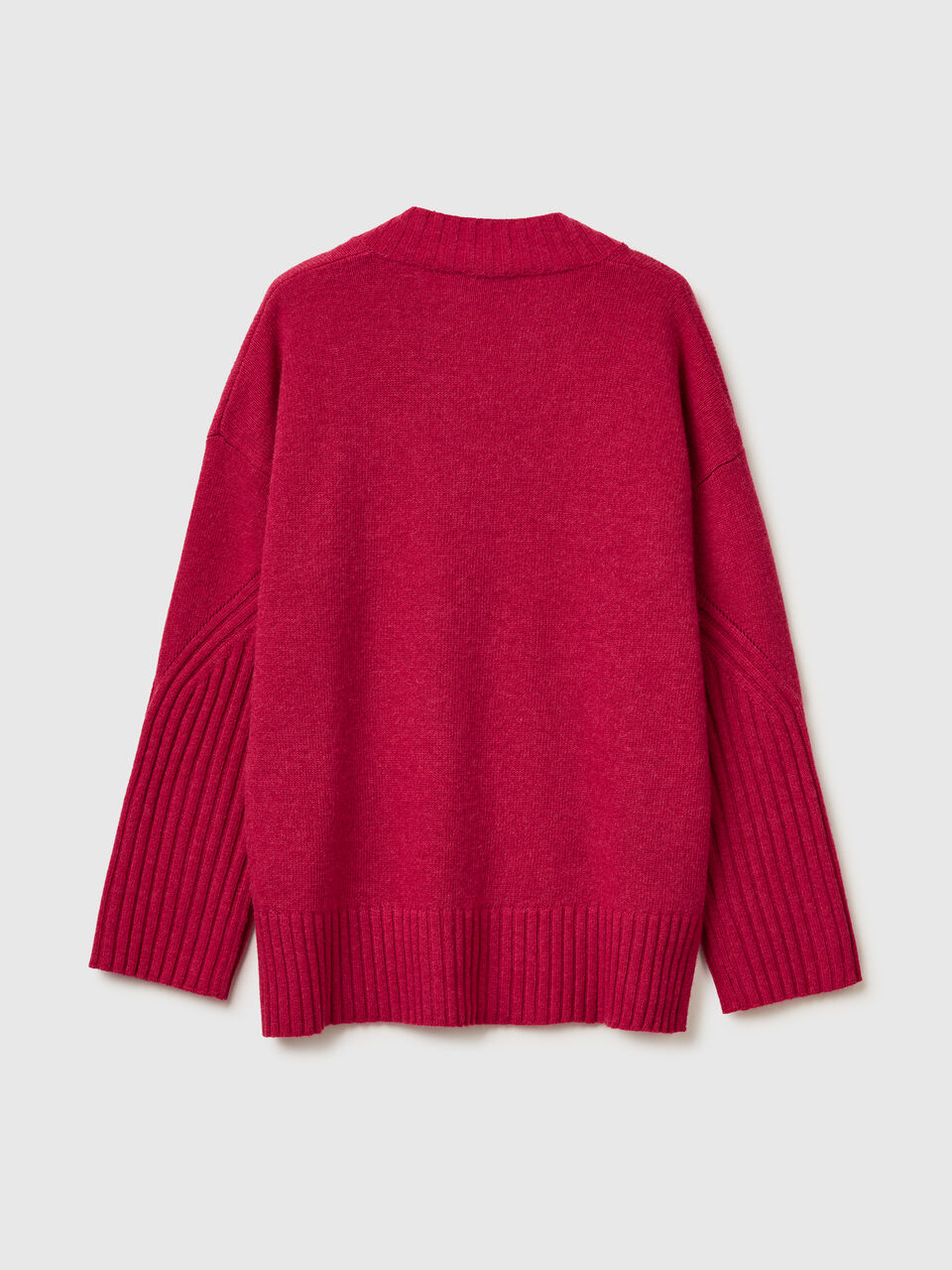 V NECK SWEATER L/S Women image number 2