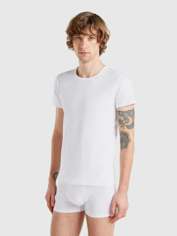  stretch cotton t-shirt Men
