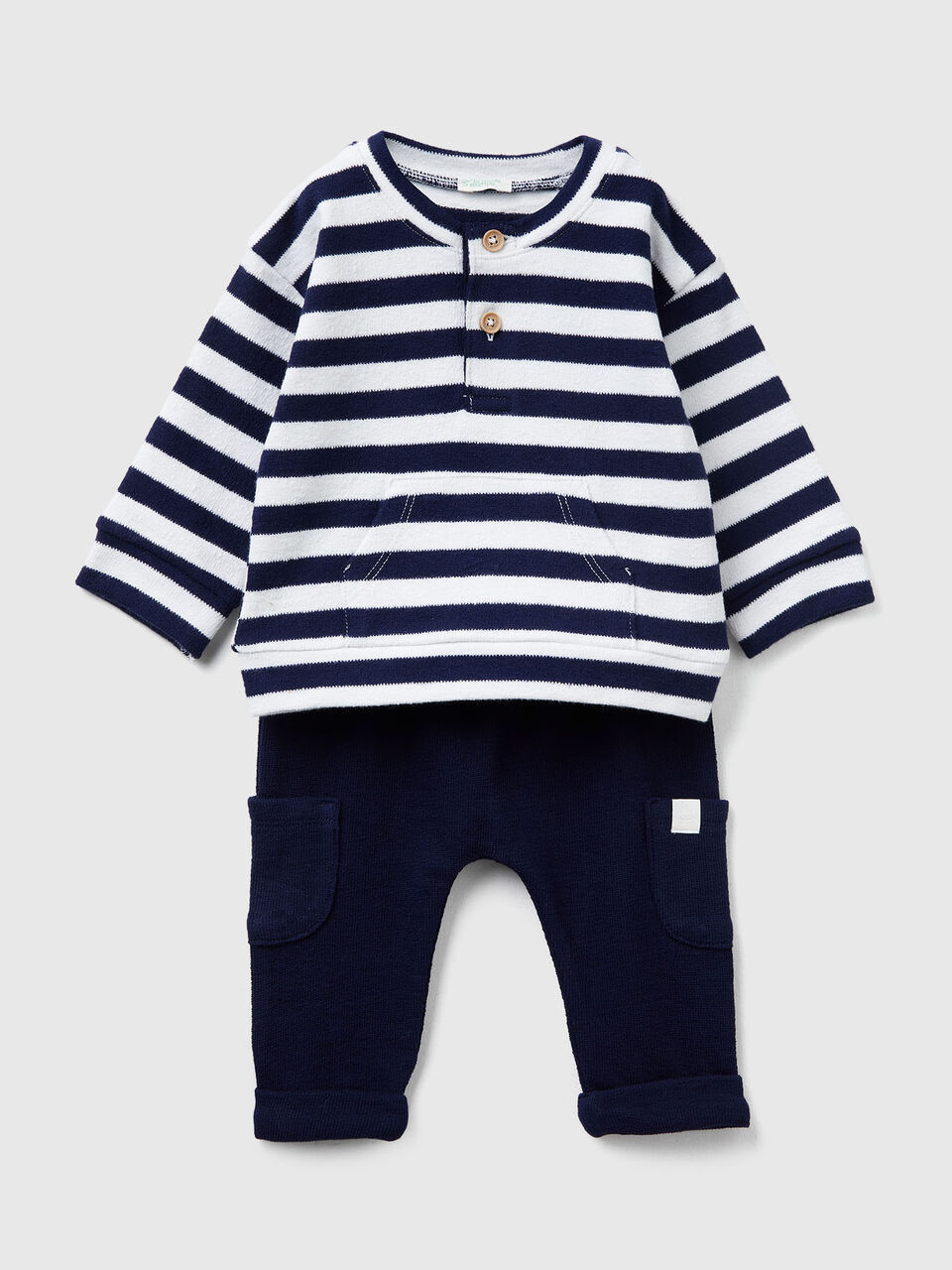 SET SWEATER+TROUSERS New Born (0-18 months) image number 1