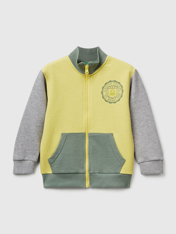 Cotton sweatshirt with logo Junior Boy