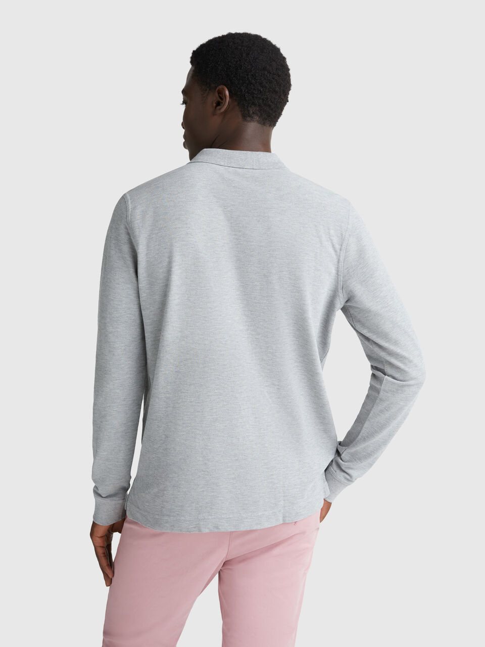 L/S POLO SHIRT Men image number null