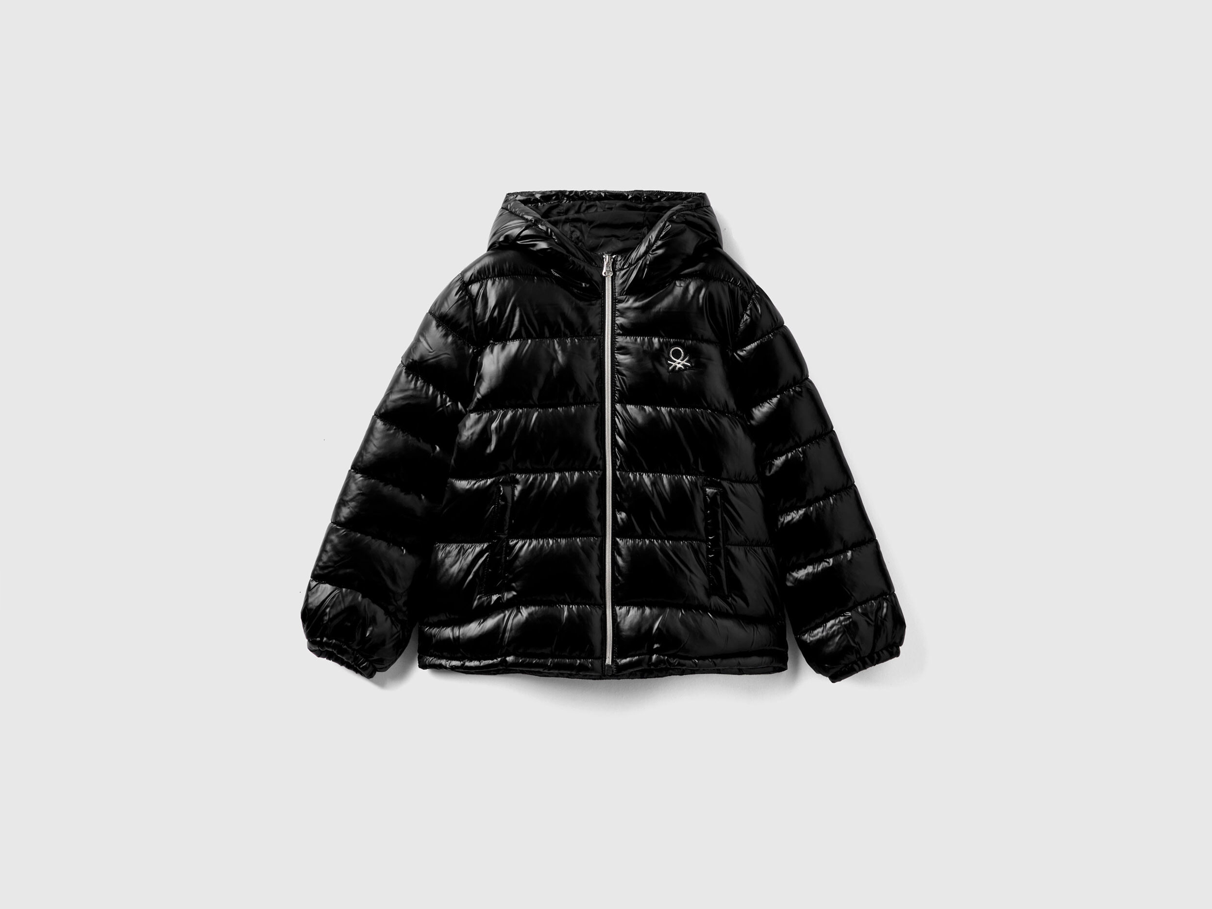 Black glossy coat store