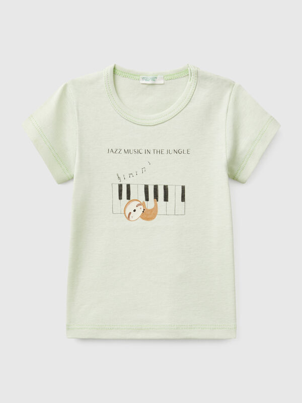 Short sleeve t-shirt in cotton New Born (0-18 months)