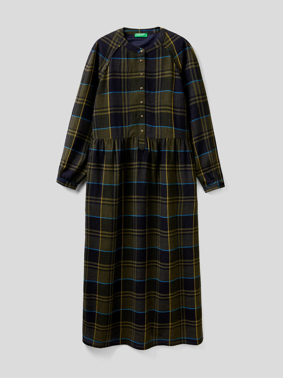 Long check dress image number 1
