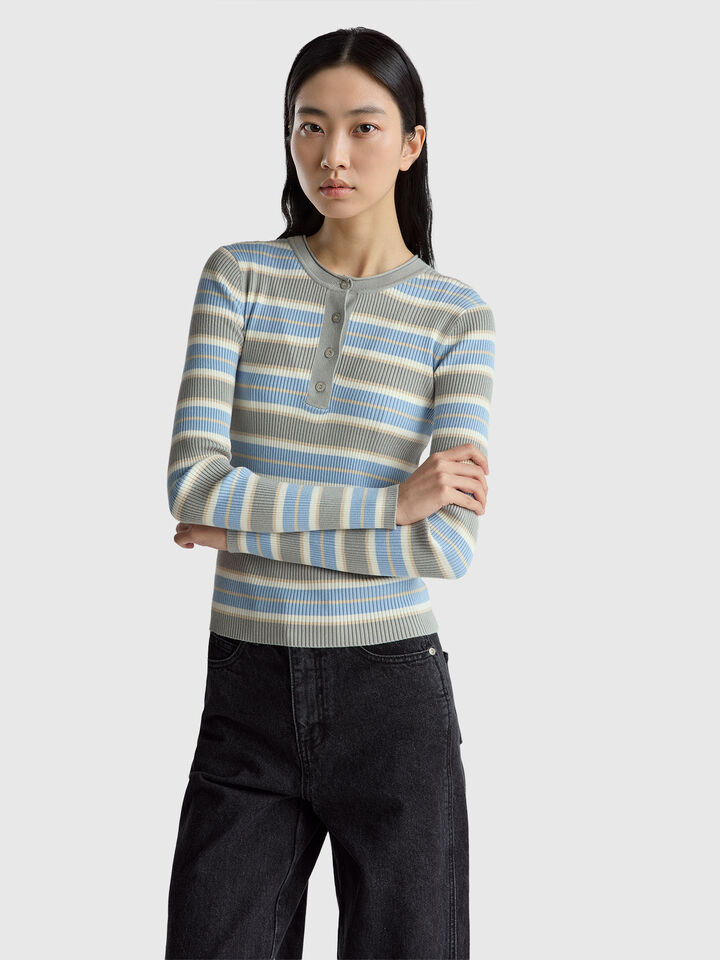 ROUND NECK SWEATL/S Women