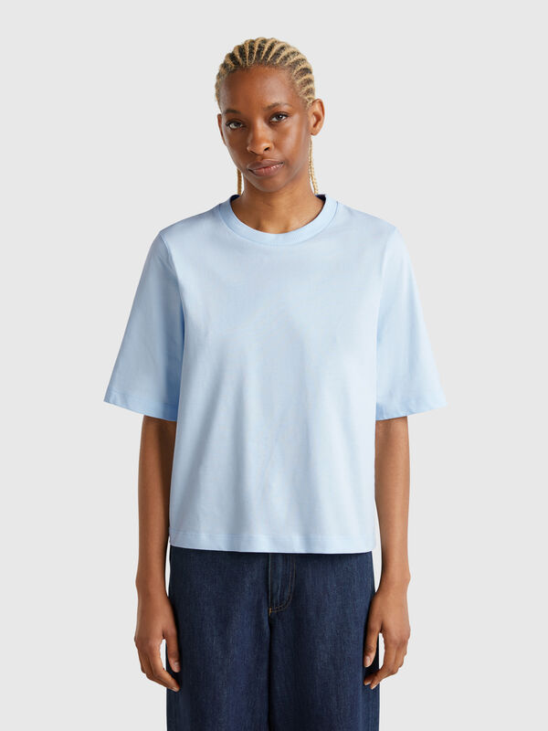 100% cotton boxy fit t-shirt Women