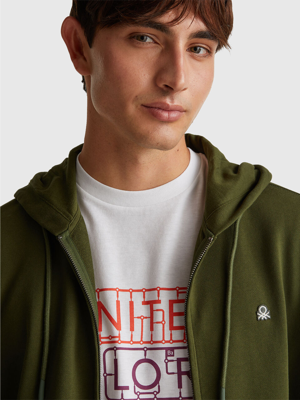 JACKET W/HOOD L/S Men image number null