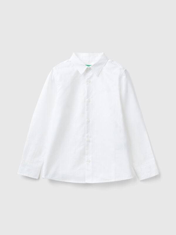 Classic shirt in pure cotton Junior Boy