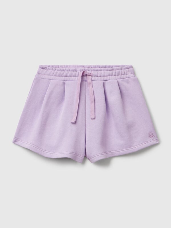 Cotton fleece shorts Junior Girl