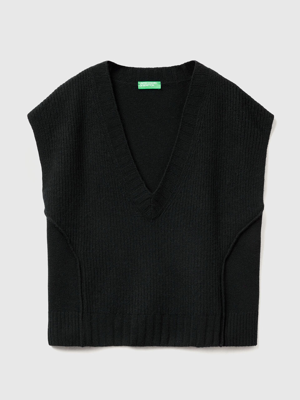 S/L V NECK SWEATER Women image number null