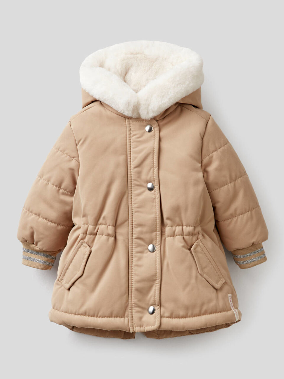 Padded parka with hood image number 1