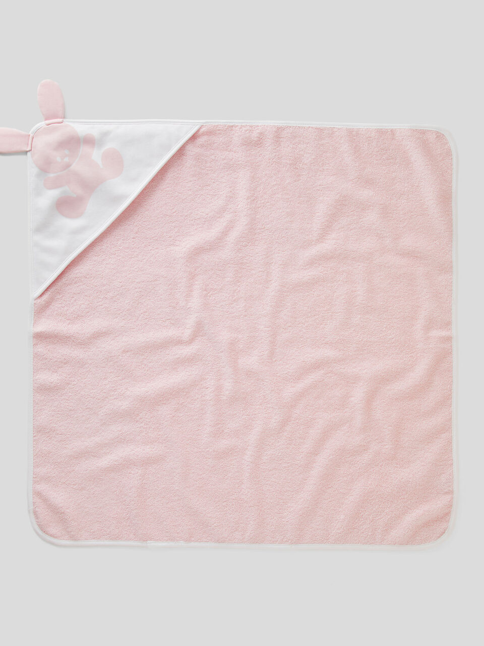 Boxy robe in cotton terry image number 1