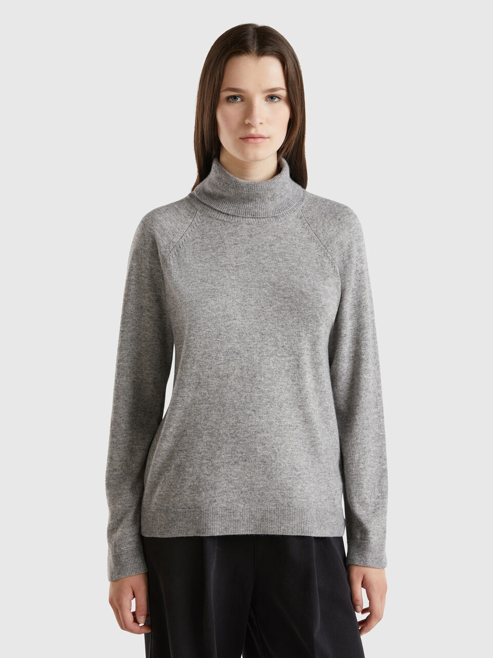 TURTLE NECK SWEATER Women image number null