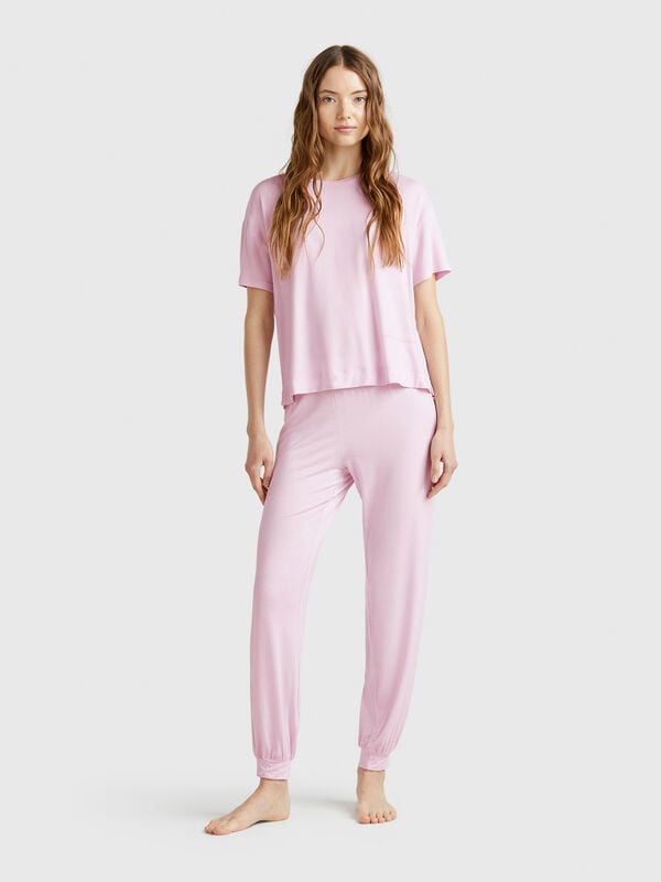Trousers in stretch Modal® Women