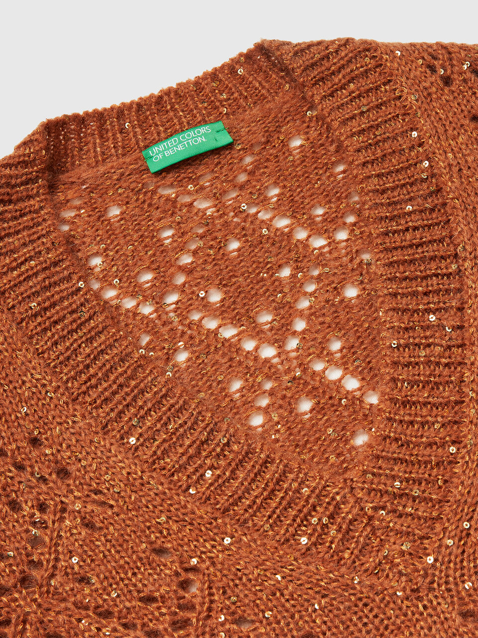 V NECK SWEATER L/S Women image number null