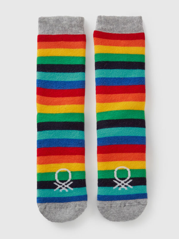 Striped non-slip socks Junior Boy