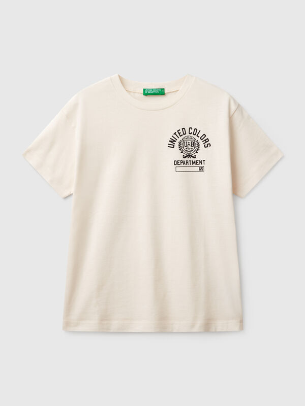 Short sleeve t-shirt in 100% cotton Junior Boy