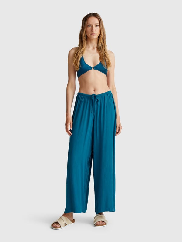 Wide flowy trousers Women