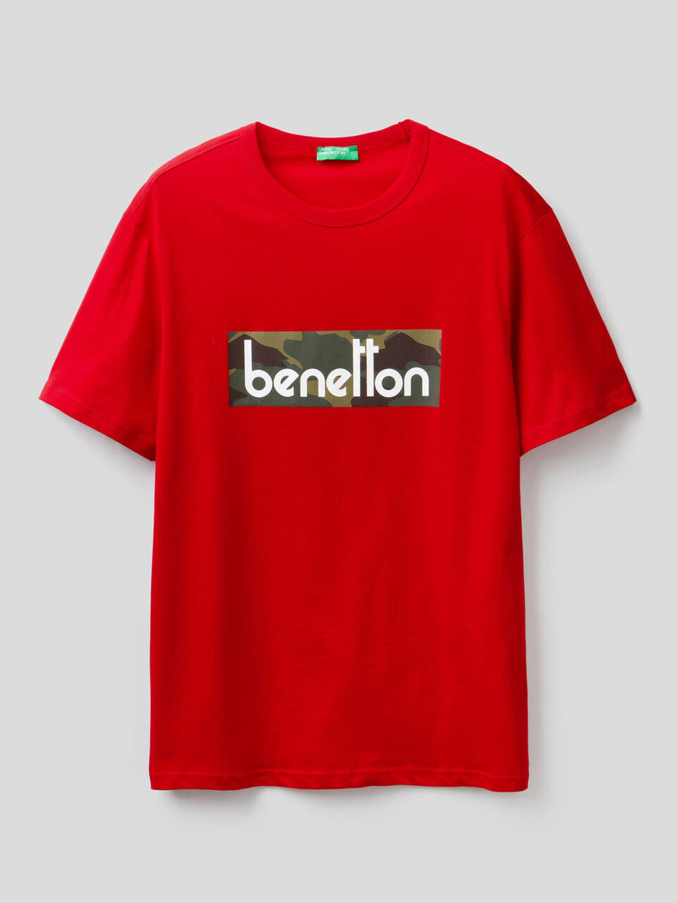 T-shirt with logo print image number 1