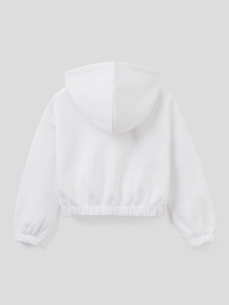 Cropped sweatshirt with hood by Ghali image number 2