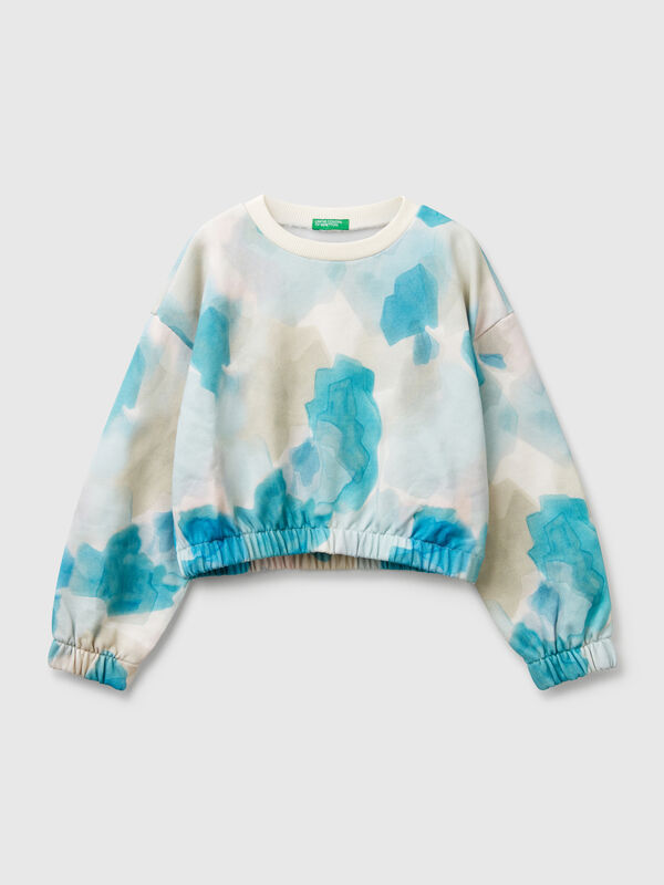 Sweatshirt with pattern print Junior Girl