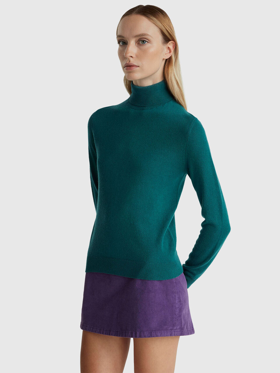 TURTLE NECK SWEATER Women image number null