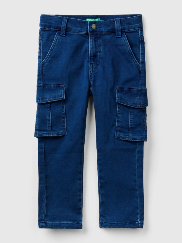 Slim fit jeans with big pockets Junior Boy