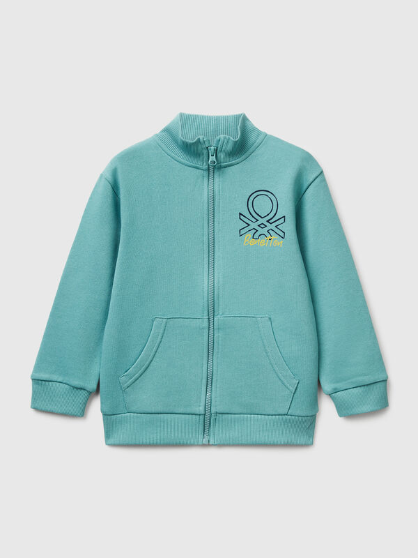 Cotton sweatshirt with logo Junior Boy