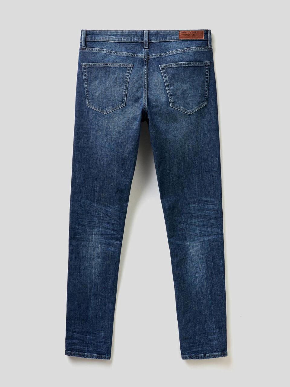 Straight leg jeans in stretch cotton image number 2