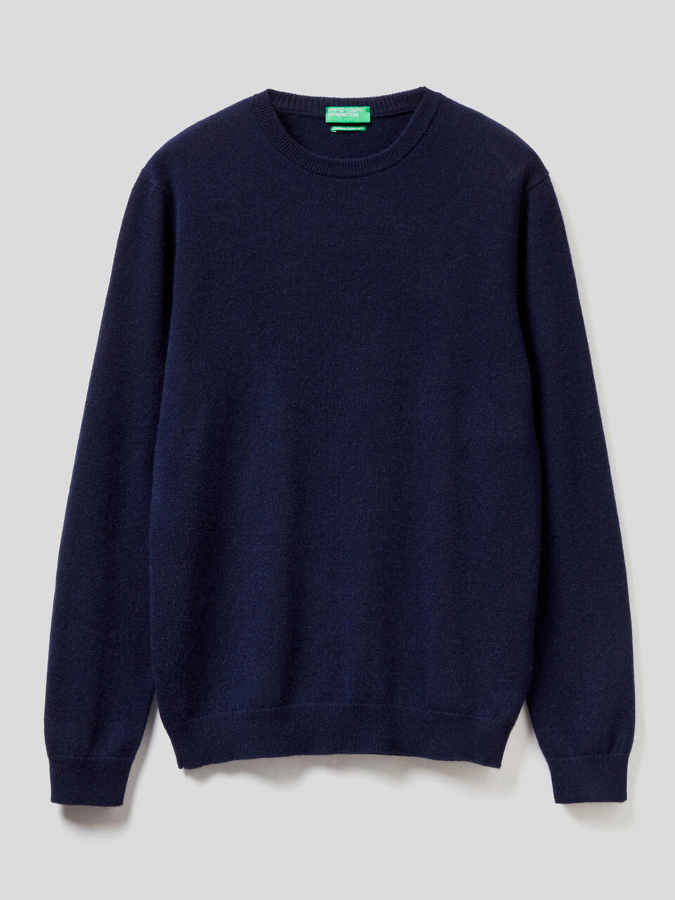 Crew neck sweater in pure cashmere image number 1