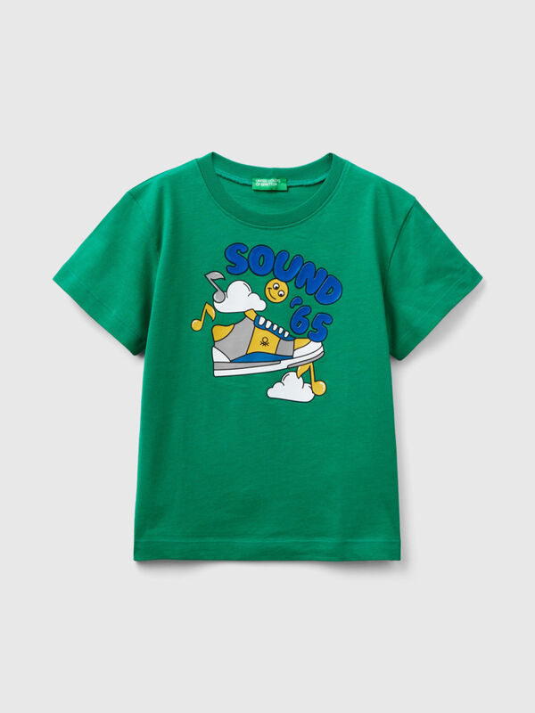 T-shirt with embossed print Junior Boy