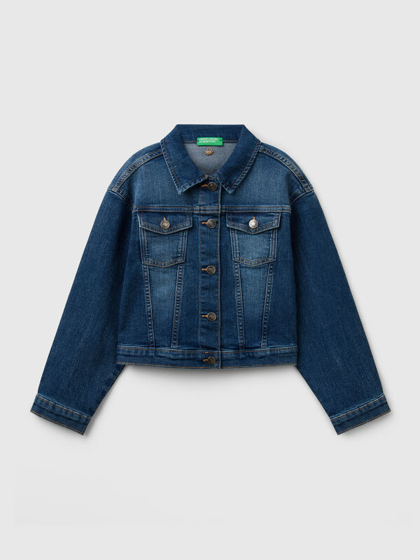Oversized denim jacket Junior Girl