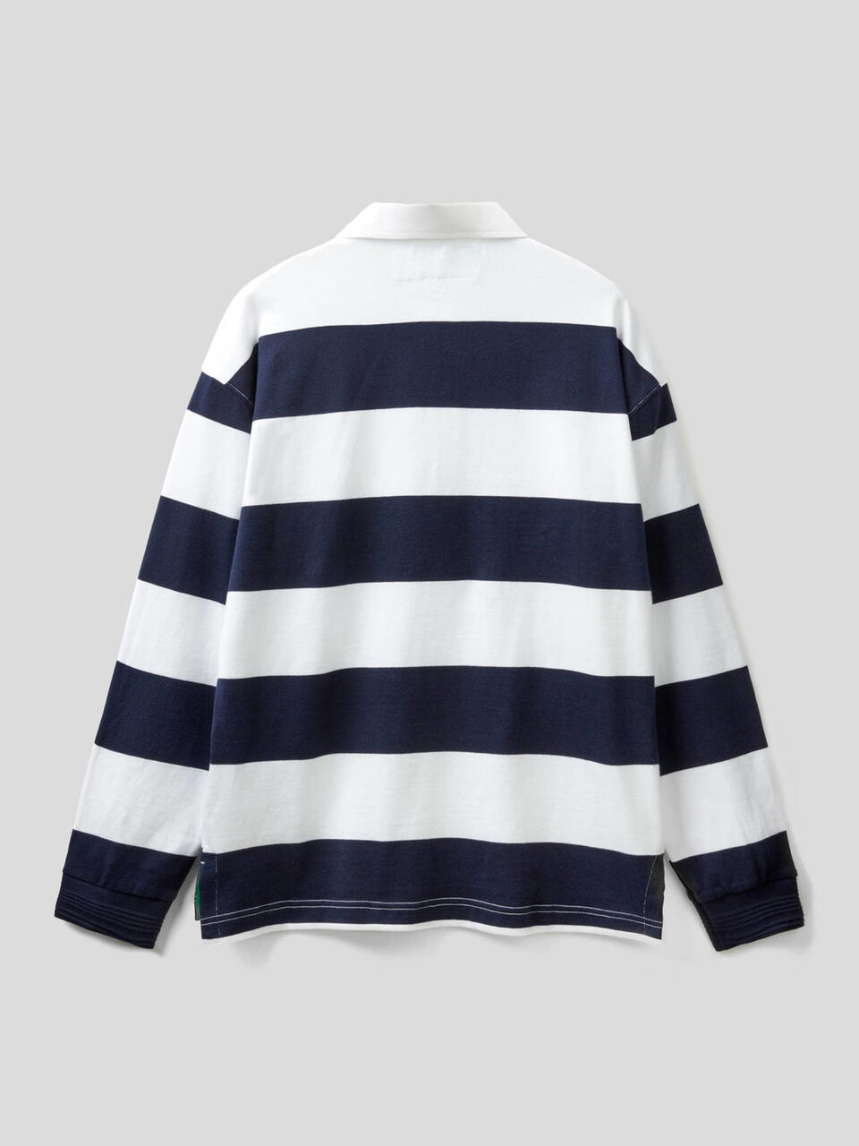 Rugby polo in 100% organic cotton image number 2