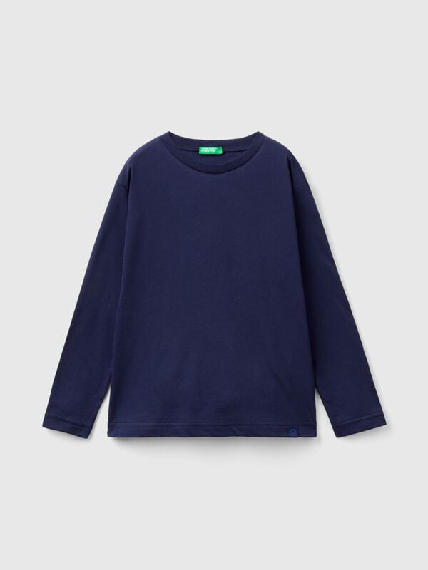 Cotton crew neck t-shirt  Junior Boy