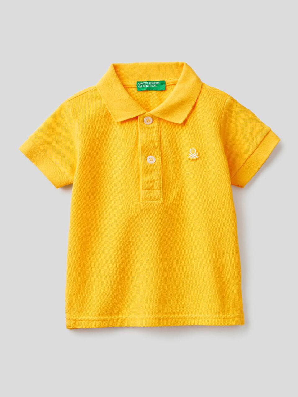 Polo in organic cotton pique image number 1