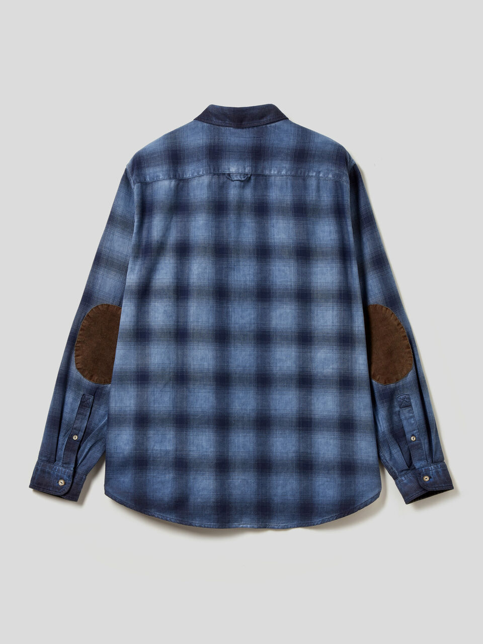 Check shirt with patches image number 2