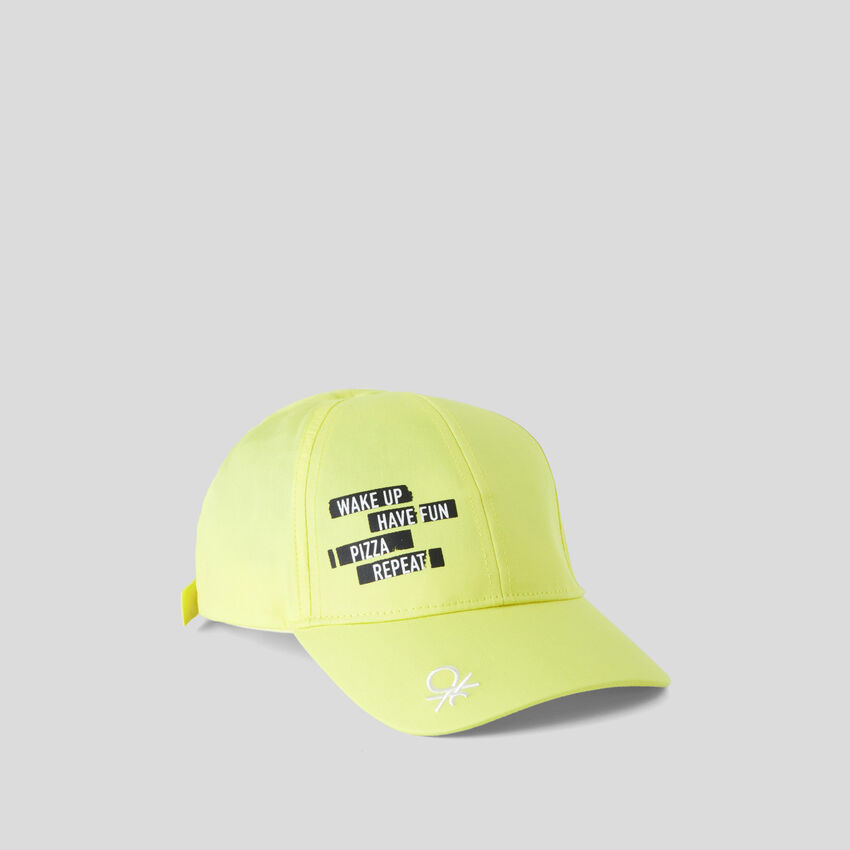 Printed baseball cap