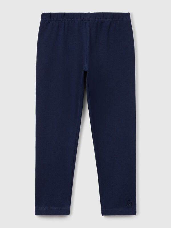 Stretch cotton leggings Junior Girl