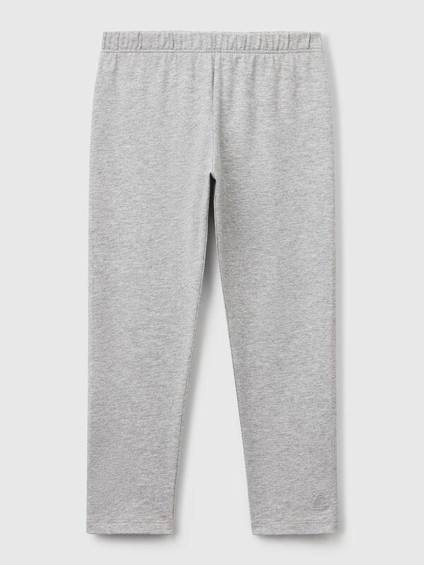 Stretch cotton leggings Junior Girl
