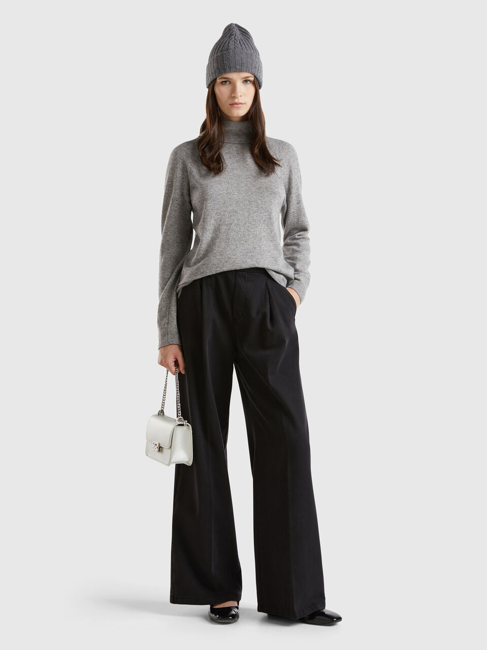 TURTLE NECK SWEATER Women image number null