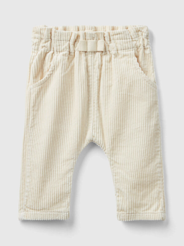 Paperbag corduroy trousers New Born (0-18 months)