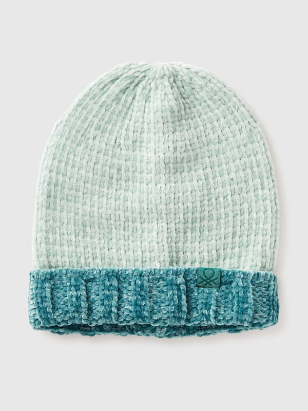 Color block chenille hat Junior Boy